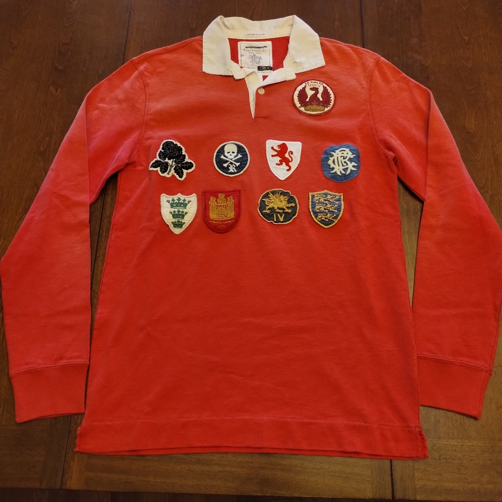 Rare Vintage Rugby Ralph Lauren Polo Shirt.